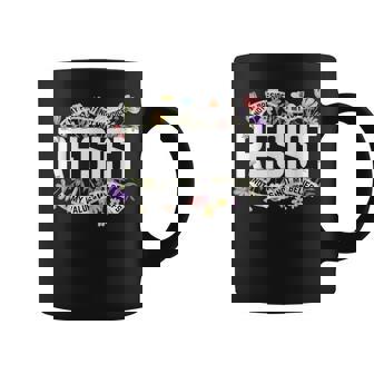 Floral Resist Not My President Anti-Trump Coffee Mug | Mazezy