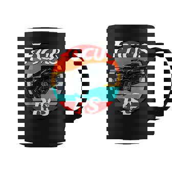 Focus RS Hot Hatch Turbo Charged Hatchback Sports Car Graphic Print Coffee Mug - Monsterry