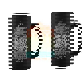 Fontana De Trevi Roma 1753 Arte Digital Arquitectura Taza de café - Regaloses