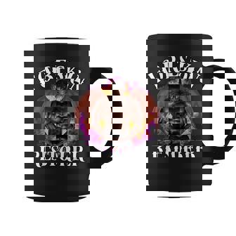 Foreskin Restorer Cringey Ironic Gen Z Weird Unhinged Graphic Print Coffee Mug - Monsterry
