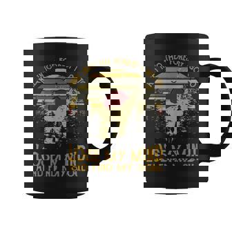 And Into The Forest I Go To Lose My Mind Camping Hiking Coffee Mug - Seseable
