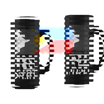 Free Duterte Supporter President Rodrigo Digong Philippines Coffee Mug | Mazezy