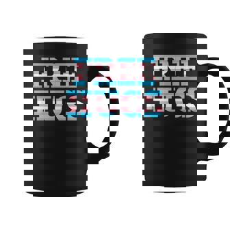 Free Hugs Shirt Trans Pride-LGBTQ Flag Tee Graphic Print Coffee Mug - Monsterry