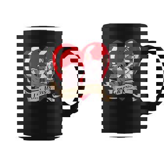 French Bulldog French Kisses Girl Women Lovers Couple Graphic Print Coffee Mug - Monsterry