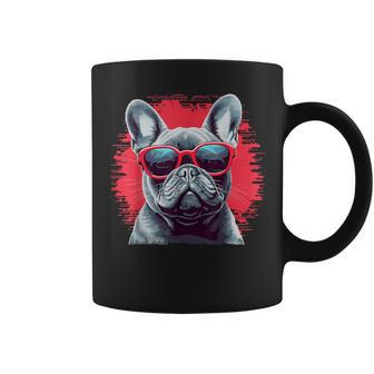 French Bulldog With Sunglasses Tassen - Geschenkecke