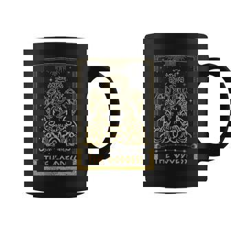 Freya Goddessiking Freyja Retro Norse Mythology Tarot Card Tasse - Cadeauxyz