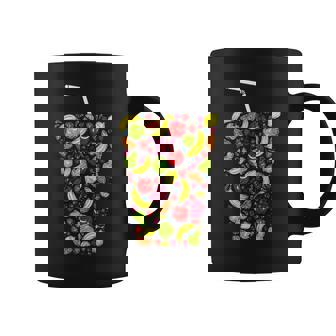 Fruit Juice Fruit Smoothie Healthy Delicious Living Tank Top Graphic Print Coffee Mug - Monsterry