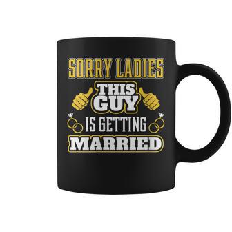 Fun Bachelor Party Groom Stag Do Idea Graphic Print Coffee Mug - Monsterry