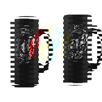 Fun El Mejor Papa Del Mundo Padre En El Mundo Día Del Padre Taza de café - Regaloses