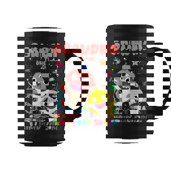 Birthday Boy Girl Grandma Of The Birthday Family Shark Coffee Mug - Monsterry