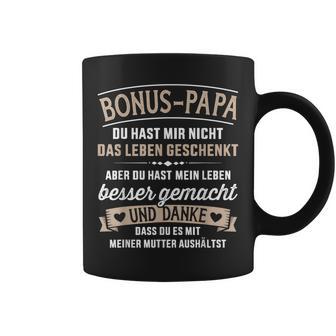 Bonus Dad Stepfather Saying Father's Day Christmas Tassen - Geschenkecke