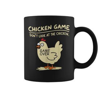 Chicken Game Don't Look At The Chicken Chicken Tassen - Geschenkecke