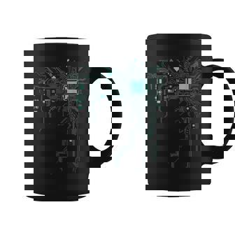 Computer Geek Nerd Cadeau Cool Computer Core Circuit Tasse - Cadeauxyz