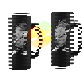 Dab Orange Dancing Orange Dabbing Orange Anniversaire Tasse - Cadeauxyz