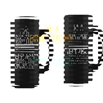 Drum Teacher Drummer S Music Precussion Taza de café - Regaloses