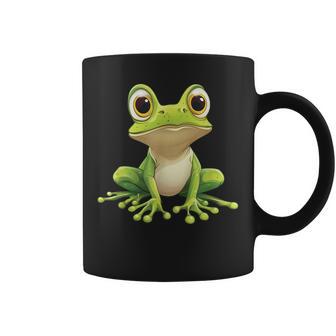 Frog With Big Eyes Frog Motif Tassen - Geschenkecke