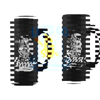 Lets Go Bananas Cute Banana Fruits Lover Banana Player Coffee Mug | Mazezy