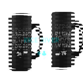 I Hate Poker I Hate Poker Nice River I Love Poker Taza de café - Regaloses