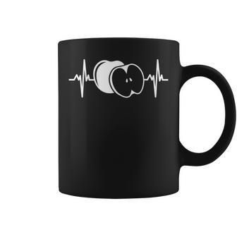 Heartbeat Ekg Apple Fruit Apple Tassen - Geschenkecke