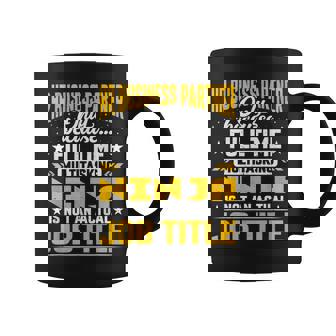 Hr Business Partner Job Title Taza de café - Regaloses