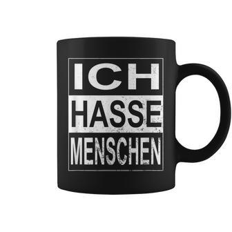Ich Hasse Menschen Ironie Sarcasm Tassen - Geschenkecke