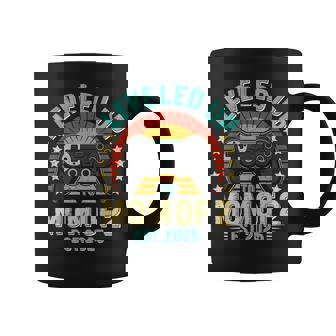 Leveled Up To Mom Of 2 Mother's Day Retro Vintage Coffee Mug | Mazezy