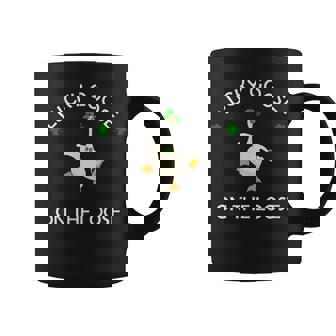 Lucky Goose On The Loose St Patrick Day Shenanigans Coffee Mug - Seseable