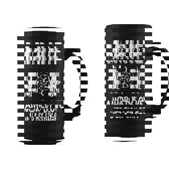 Mom Marines Lover For Mother's Day 2024 Coffee Mug | Seseable CA
