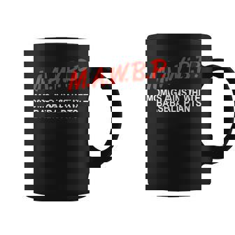 Mom's Against White Baseball Pants Cute Mother's Day Coffee Mug - Thegiftio UK