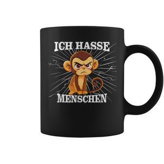 Monkey Meme Based I Hate People Saying Tassen - Geschenkecke