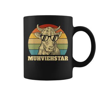 Muhviehstar Moviestar Cow Cow Cow Cattle Farmer Tassen - Geschenkecke