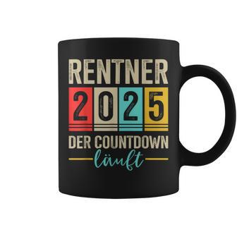 Pensioner 2025 Countdown Running For Retirement Tassen - Geschenkecke