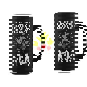 Radish Mom Vegetable Mothers' Day Gardener Lover Coffee Mug | Mazezy