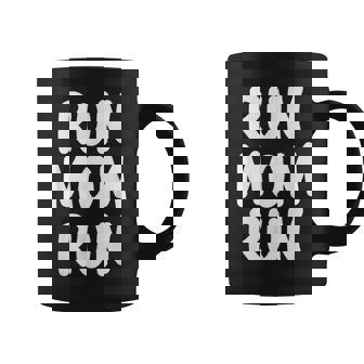 Run Mom Marathon 5K Family Race Day Coffee Mug - Seseable