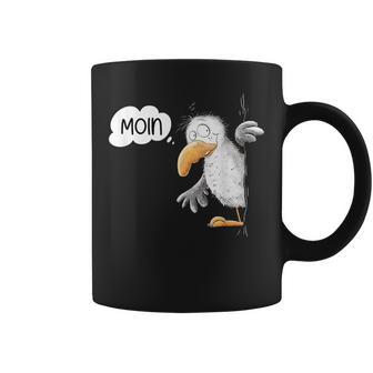 Seagull Cartoon I Sea Bird Animal Motif Moin North Sea Tassen - Geschenkecke