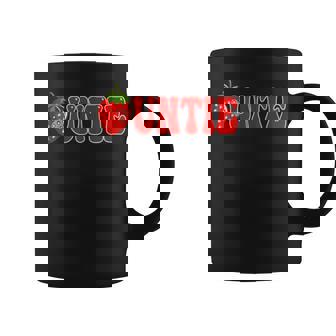 Strawberry Auntie Fruit 1St Birthday Family Matching Coffee Mug | Mazezy