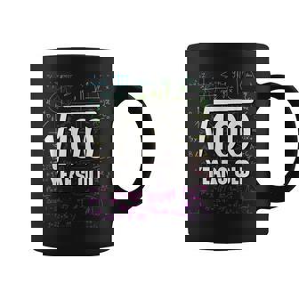 Tenth 10Th Birthday Square Root 100 Math Lover Coffee Mug - Thegiftio UK