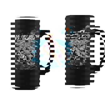 Trump Floating Gulf Of Us America Est 2025 Retro Coffee Mug | Mazezy