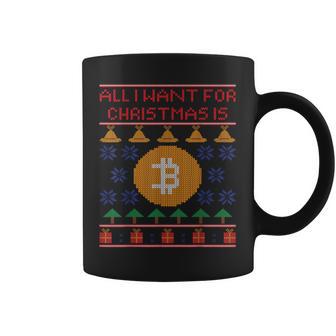 Ugly Christmas Bitcoin Short Sleeve Tassen - Geschenkecke