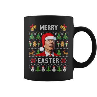 Ugly Jumper Merry Easter Biden Christmas Tassen - Geschenkecke