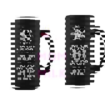 egan Not Your Mom Not Your Milk Taza de café - Regaloses