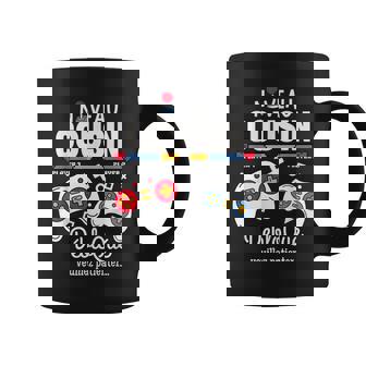 Futur Cousin 2025 Cadeau Bientôt Cousin Gamer Humour Tasse - Cadeauxyz
