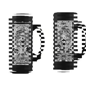 Futuristic Sci-Fi With Ancient Elements Coffee Mug | Mazezy