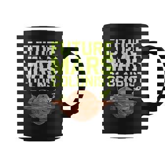 Futuro Colonista De Marte Divertido Ocupar Planeta Marte Taza de café - Regaloses