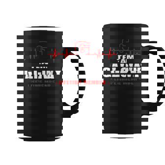 GALLOWAY Surname Family Name Team GALLOWAY Lifetime Member Graphic Print Coffee Mug - Monsterry