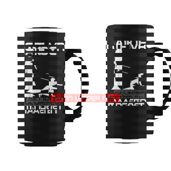Game Over Bride Bachelorette Wedding Just Married Graphic Print Coffee Mug - Monsterry