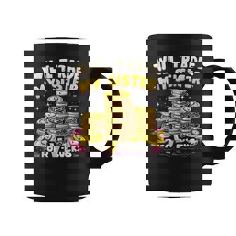 Gamer Trade Will My Sister For V-Bucks Humor Costume Coffee Mug | Seseable UK