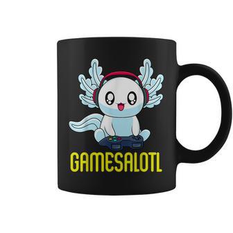 Gamesalotl Gamesolotl Gamer Gaming Axolotl Playsalotl Tassen - Geschenkecke