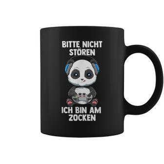 Gaming Panda Bitte Nicht Stören Ich Bin Am Zocken Tassen - Geschenkecke