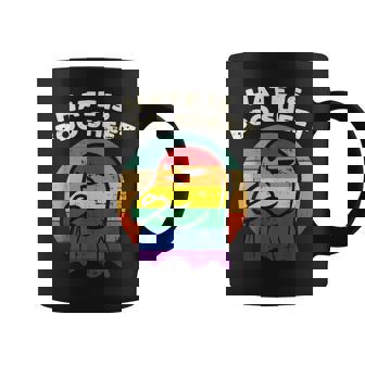 Gay Pride Ghost Hate Boo Sheet Rainbow Flag Lgbtq Men Women Graphic Print Coffee Mug - Monsterry